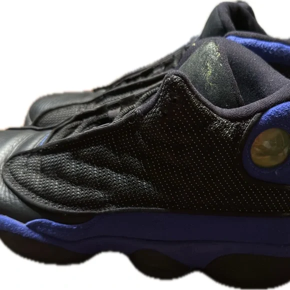 Jordan Kids Sneakers Black and Blue - Picture 3 of 5